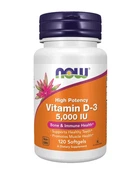 Витамин Д3 Vitamin D-3, Now Foods, 5000 МЕ, 120 капсул