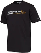 Футболка Savage Gear Signature Logo T-Shirt XL Black ink