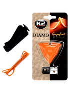 Ароматизатор для салону авто K2 Diamo грейпфрукт 15 г (V88GRA)