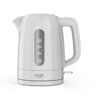 Чайник Adler AD 1380 електричний 1 л 2200 Вт пластик 360 градусів білий