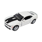 Машинка Kinsmart Chevrolet Camaro printing 2014 1:38 біла KT5383WF