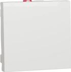 1-клавішний вимикач Schneider Electric Unica New 10А 2 модулі білий NU320118