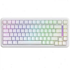 Клавіатура Магнітна ATTACK SHARK X82 PRO HE White Contour Бездротова Ігрова RGB. 2.4G/Bluetooth/Кабель. Батарея 5000mAh. Кабель Авіатор. 8000 Герц/c. Магнітні Світчі