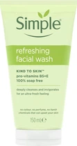 Освіжаючий гель для вмивання SIMPLE Kind To Skin 150 мл (5011451103863)