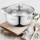 Кастрюля из нержавеющей стали 5 л Ардесто Gemini Gourmet Aosta