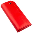 Яркий женский кошелек на кнопке ST Leather 18954 Красный