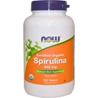 Натуральна добавка Now Foods Spirulina Спіруліна  500 мг таблетки