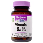 Вітамін B6 50 мг Vitamin B6 Bluebonnet Nutrition 90 капсул