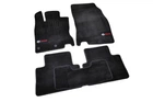 Коврики в салон (ворсовые) Nissan Qashqai 2014-, Premium, черные, AVTM BLCLX1425