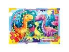 Пазли G-Toys Веселі динозаври, 35 елементів, XR01