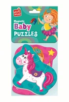 Пазли бейбі магнітні Малюк зможе "Фея та єдиноріг" (укр) Vladi Toys (VT3208-30)