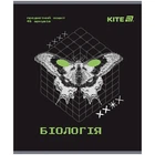 Зошит предметний Kite Techno 48 аркушів, клітинка, біологія K25-240-7