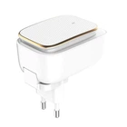Сетевое зарядное устройство адаптер LDNIO A2205 Touch Light |2USB, 12W/2.4A, сенсорная LED-подсветка, многоуровневая защита, универсальная совместимость| + Кабель Micro USB в комплекте |1 м| Белый