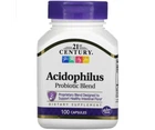 Смесь ацидофильных пробиотиков 21st Century Acidophilus Probiotic Blend, 100 капсул