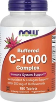 Дієтична добавка Now Foods C-1000 Complex Buffered 180 таблеток (733739007025)