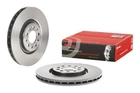 Диск гальмівний вентильований Jeep Cherokee V, Chrysler 200 13-25р Brembo 09.N268.11