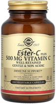 Витамин С (эстер С) Solgar Ester-C Plus 500 мг 100 капсул в упаковці (ARE-575774)