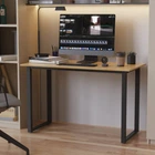 Стол письменный Кнап 2 Ferrum-decor 750x1000x600 Черный металл ДСП Дуб Артизан 16 мм (FRD-106391)