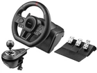 Kierownica przewodowa Tracer SimRacer Manual Gearbox 6in1 Black (TRAJOY47345)