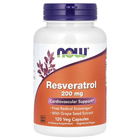Натуральна добавка Now Foods Natural Resveratrol 200 мг