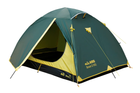 Туристичний намет Tramp Scout 3 (v2) green – двошаровий, з 2 входами і тамбурами (TRT-056)