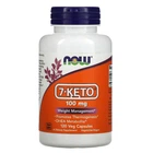 Дієтична добавка NOW 7-KETO 100 мг у капсулах.