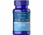 Цинк від прищів Puritan's Pride (Zinc for Acne) 100 таблеток PTP12580