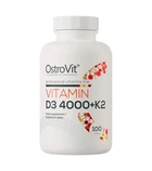 Витамин Д3 4000 + витамин К2 Vitamin D3 4000 + K2 OstroVit 100 таблеток