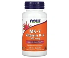 MK-7 Вітамін K-2 NOW Foods (MK-7 Vitamin K-2) 100 мкг 120 шт