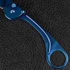 Нож TEKUT Sku Skinner LK5260C (длина: 18 4cm лезвие: 6 5cm) синий - изображение 4