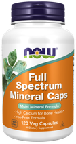 Мультимінерали, Full Spectrum Mineral Caps, Now Foods, 120 вегетаріанських капсул