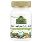 Ежедневные мультивитамины для женщин, Women's Once Daily Multi, Nature's Plus, Source of Life Garden, 30 веганских таблеток