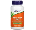 Тісто Джек 300 для підтримки здоров'я чоловіків NOW Foods (TestoJack) 300 мг 60 капсул NOW02202