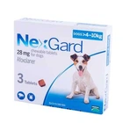 Таблетки от блох и клещей NexGard Boehringer Ingelheim для собак 4,1-10 кг 3 таблетки