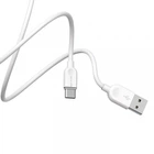 Кабель BOROFONE BX14 USB to Type-C 2.4A, 2m, PVC, TPE connectors, White (6957531090021)