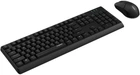 Комплект (клавиатура, мышь) RAPOO X1500 Black
