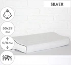 Подушка ортопедическая MirSon №6125 Steep Line Silver KIDDY Memory 50х29х8 см (2200003262797)