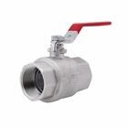 Кран шаровий Thermo Alliance Forte 1 1/2'' ВВ для води латунний нікельований