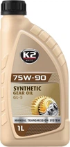 Масло трансмісійне 75W-90 1л GL-5 K2 Synthetic Gear Oil (O5561E) [K20924]