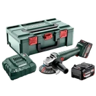 Акумуляторна кутова шліфувальна машина Metabo W 18 L 9-125 (602247510)