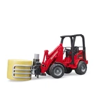 Мини-погрузчик Bruder Schaffer Compact 2630 з аксессуарами 02192