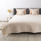 Покрывало ТЕП "VELOUR" Персиковое/Ромб круглый, 220x240