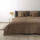 Покривало ТЕП "VELOUR" Капучино/Ромб круглий, 240x260