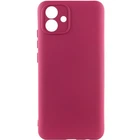 Чехол на Samsung Galaxy A07 для самсунг галакси А07 силикон Бордовый Marsala