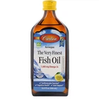 Риб'ячий жир Смак Лимона Норвезька серія The Very Finest Fish Oil Lemon Carlson 500 мл