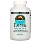 Кальцій в Амінокислотному Хелаті Source Naturals 250 таблеток