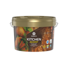 Краска для кухни Eskaro Akzent Kitchen шелковисто-матовая Белая 2.7 л