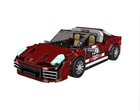 Спортивная машина Porsche конструктор коричневая 362 детали (JDT-0848833)