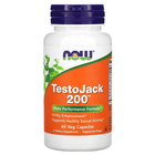 NOW Растительный Комплекс для Поддержки Мужского Здоровья TestoJack 200™ - 60 вег. капсул