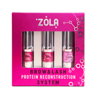 Набор для ламинирования ресниц и бровей Zola Brow&Lash Protein Reconstruction System